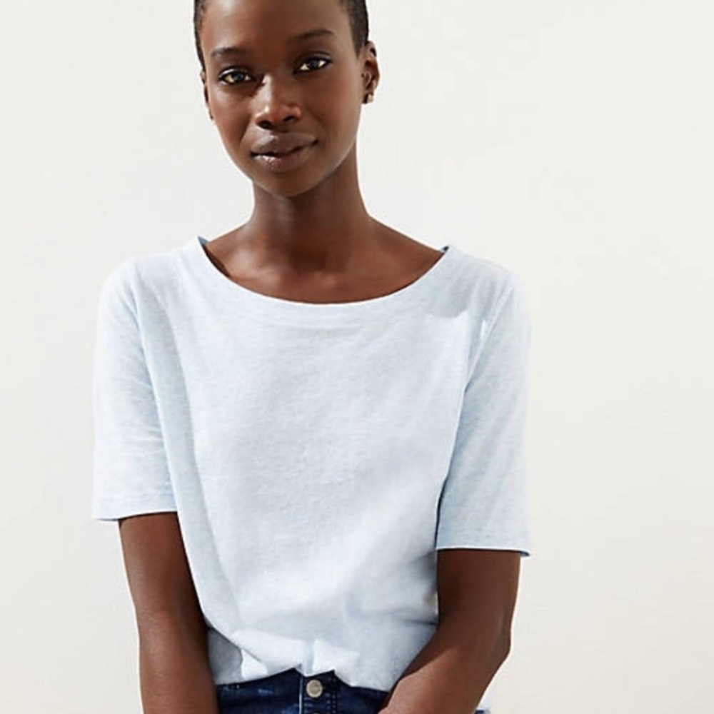 {Loft} Ballet Neck Tee.